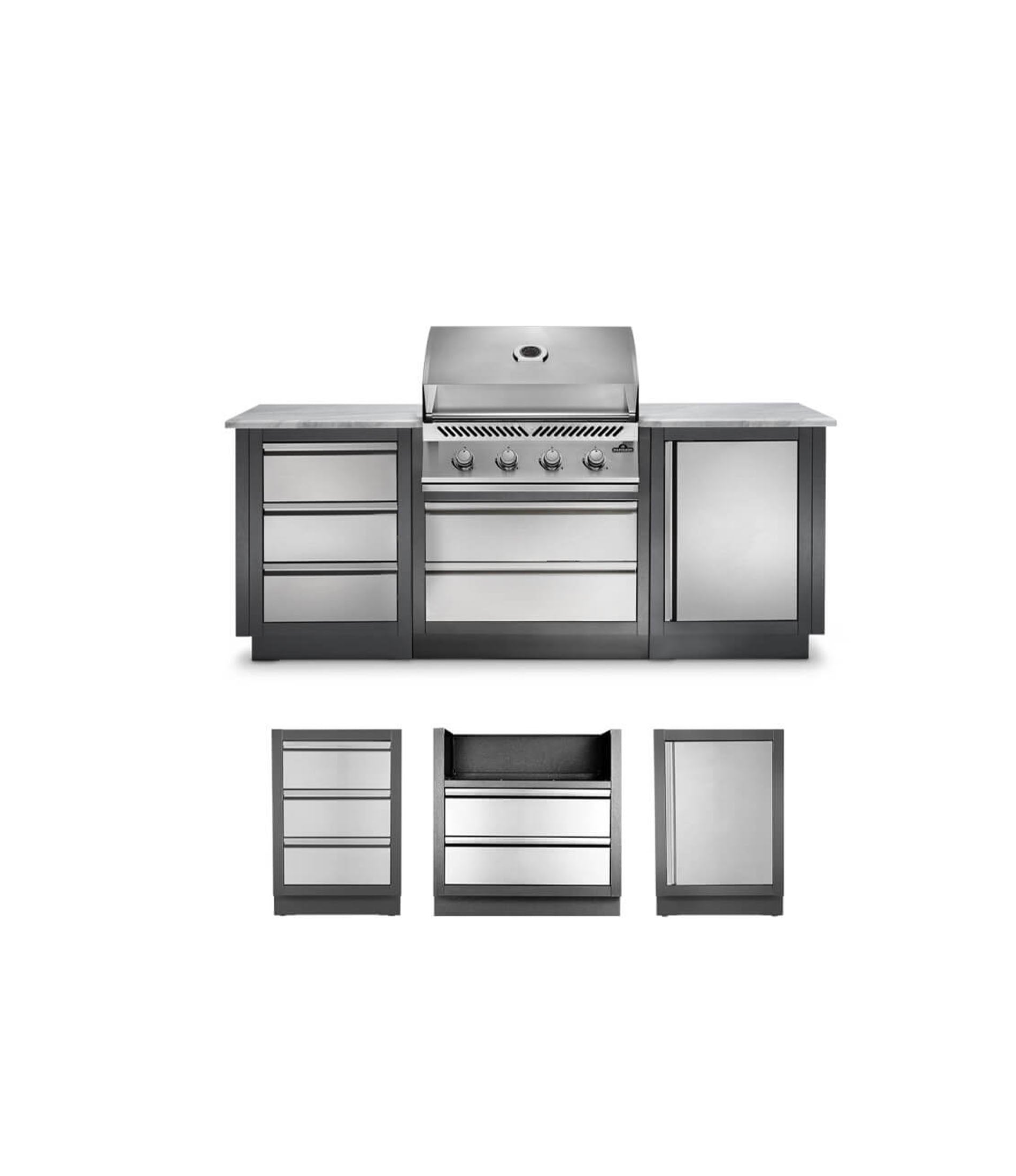 OASIS™ 100 户外厨房,内置 500 系列 32