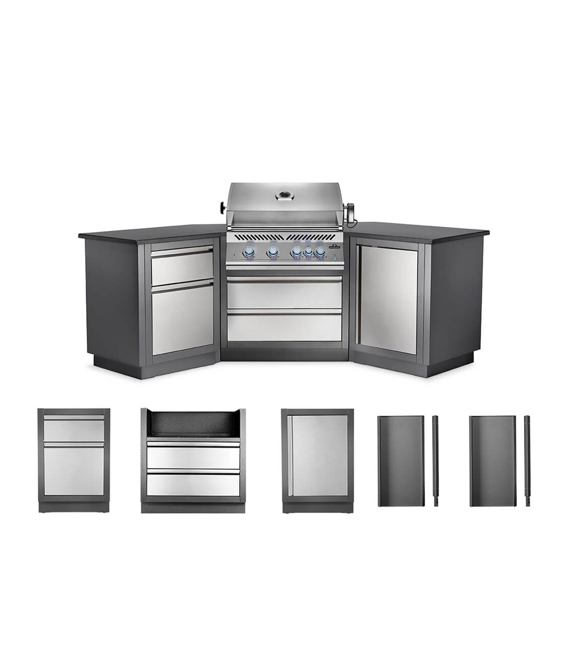 OASIS™ 200 户外厨房,内置 700 系列 32