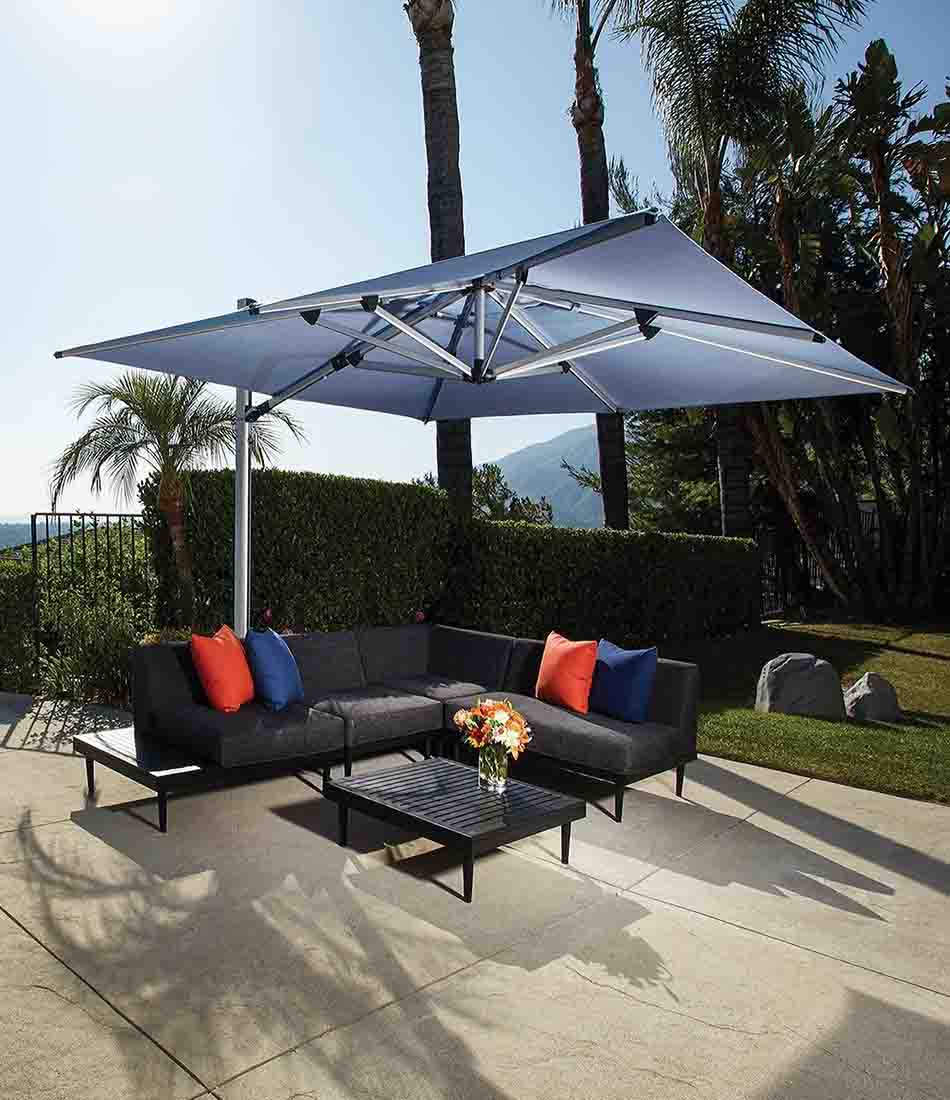 Polaris 悬臂伞 - 11.5 英尺方形