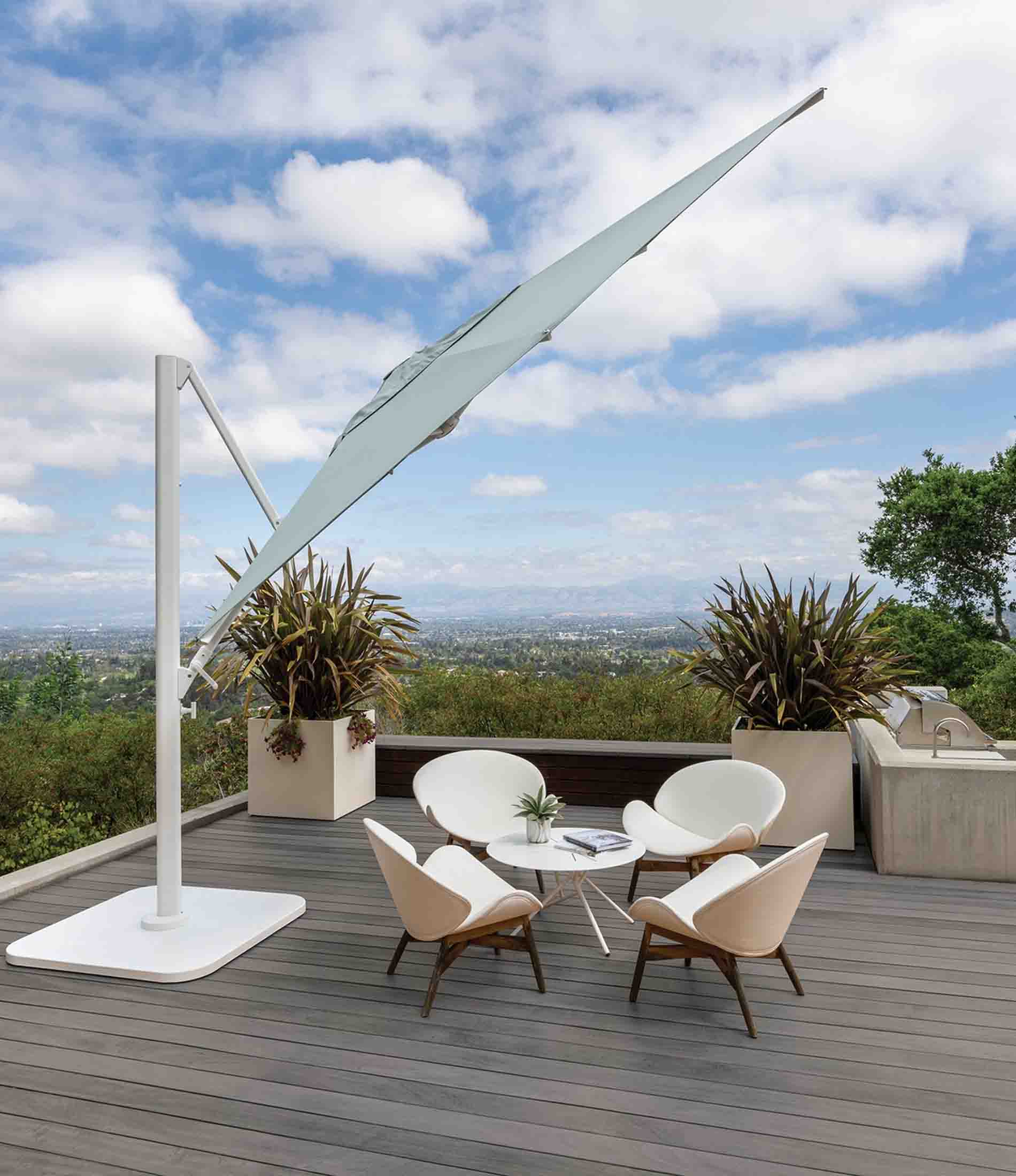 Polaris 悬臂伞 - 11.5 英尺方形