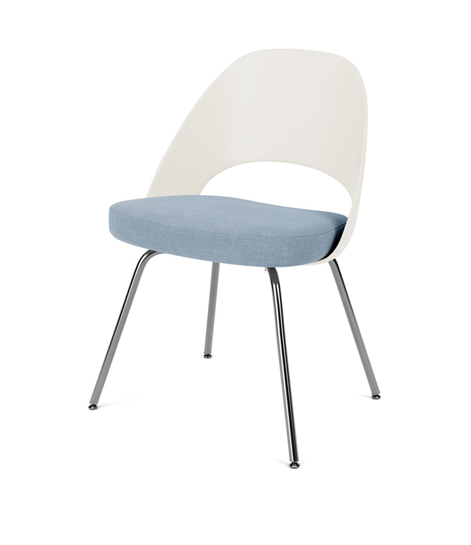 Saarinen Executive Chair - Plastic Back with Tubular Legs