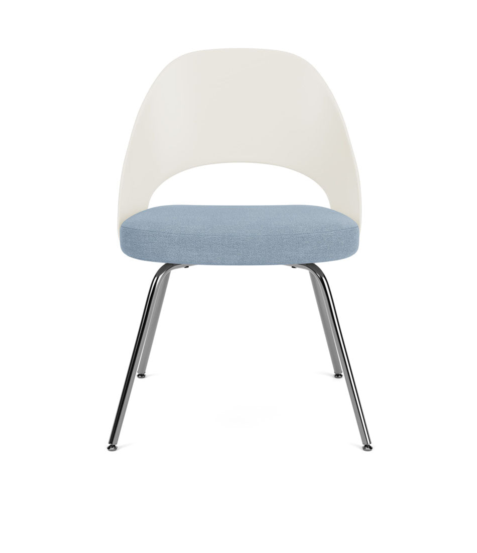 Saarinen Executive Chair - Plastic Back with Tubular Legs