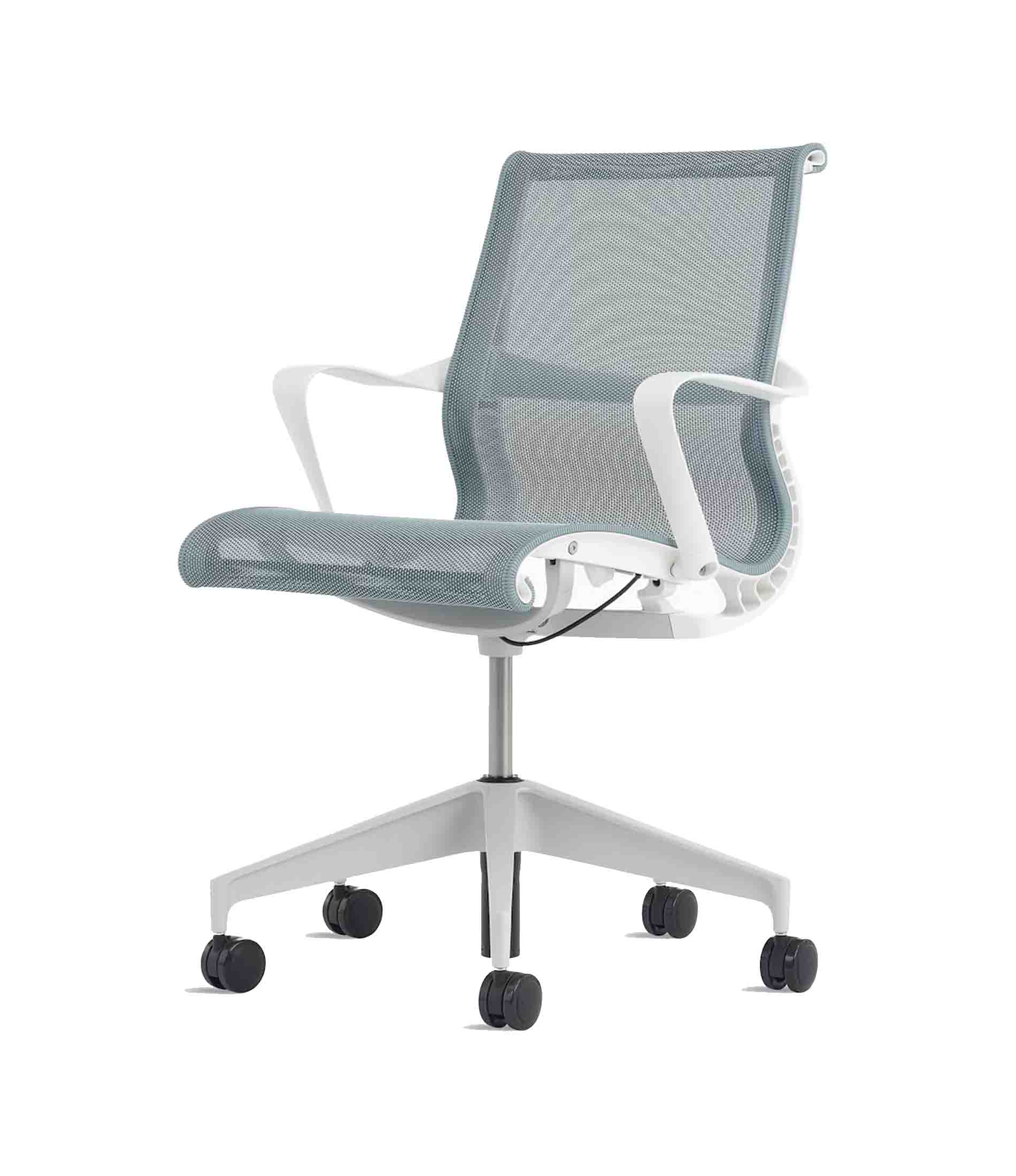 Setu® 椅子 - 带扶手的工作室白色