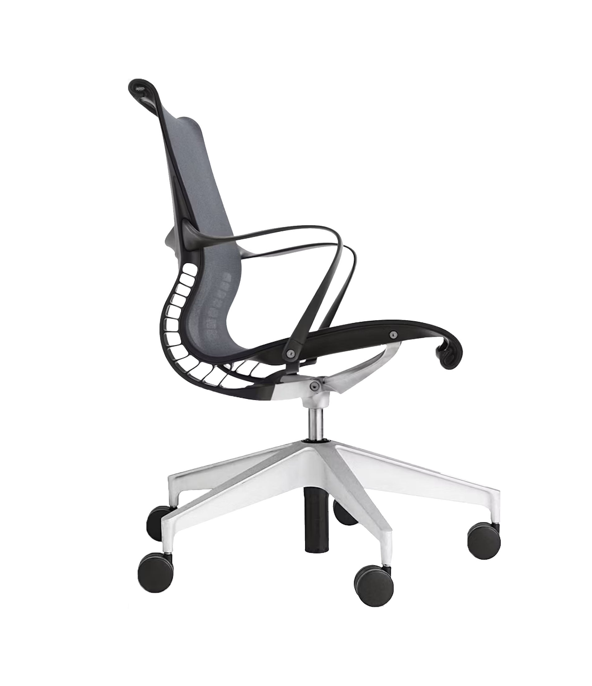 Setu® 椅子 - 带扶手的石墨