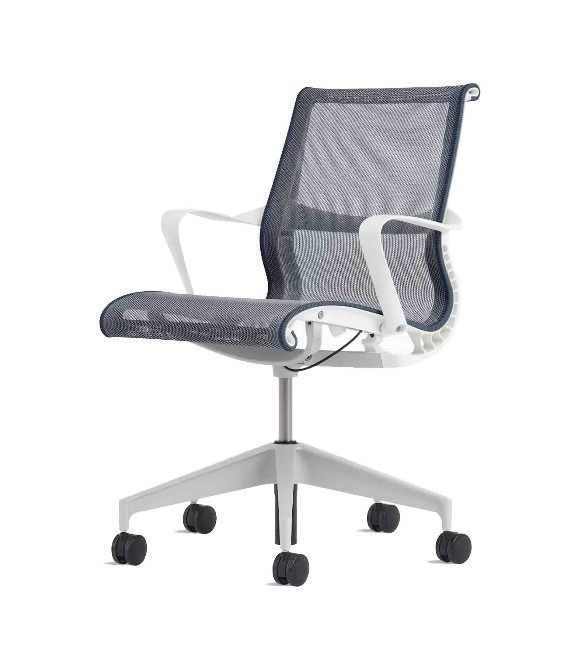 Setu® 椅子 - 带扶手的工作室白色