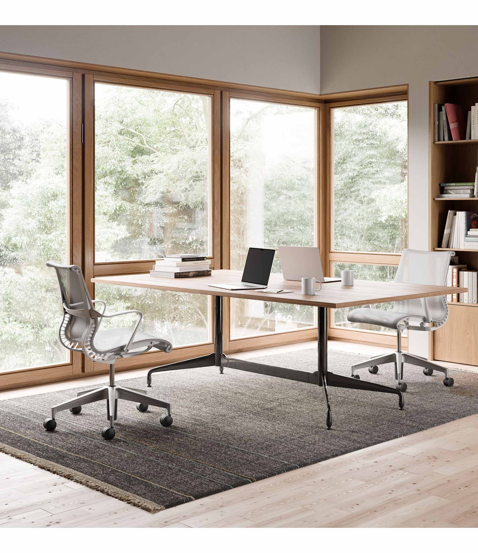 Setu® 椅子 - 带扶手的工作室白色