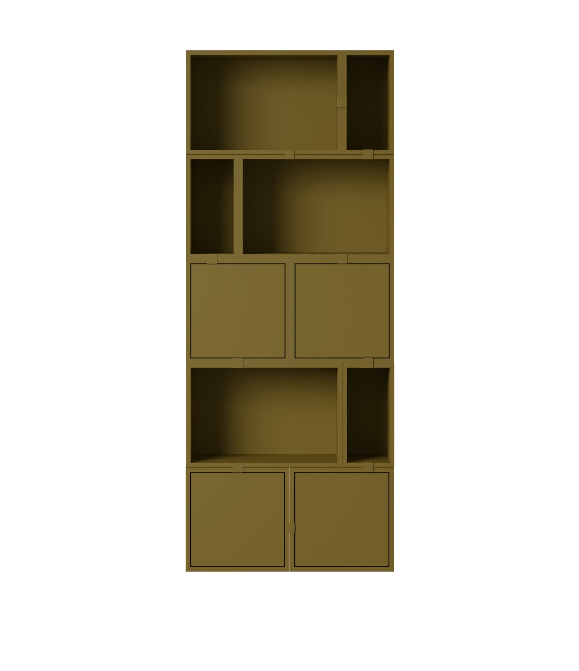 Stacked Storage System - Bookcase - Configuration 8