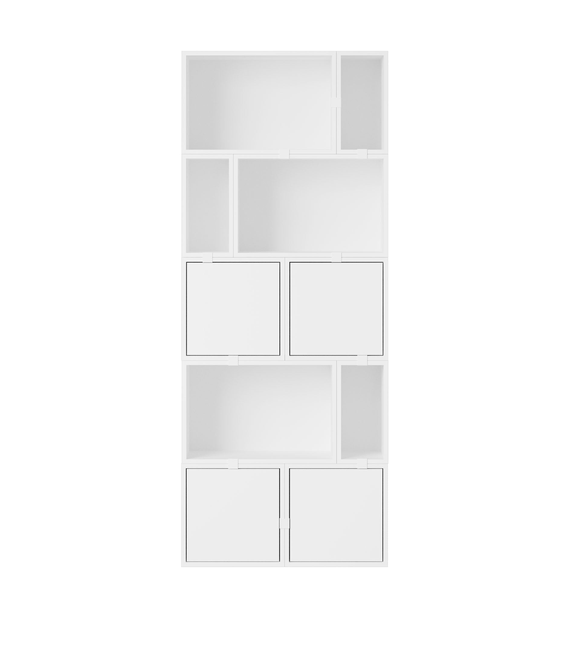 Stacked Storage System - Bookcase - Configuration 8