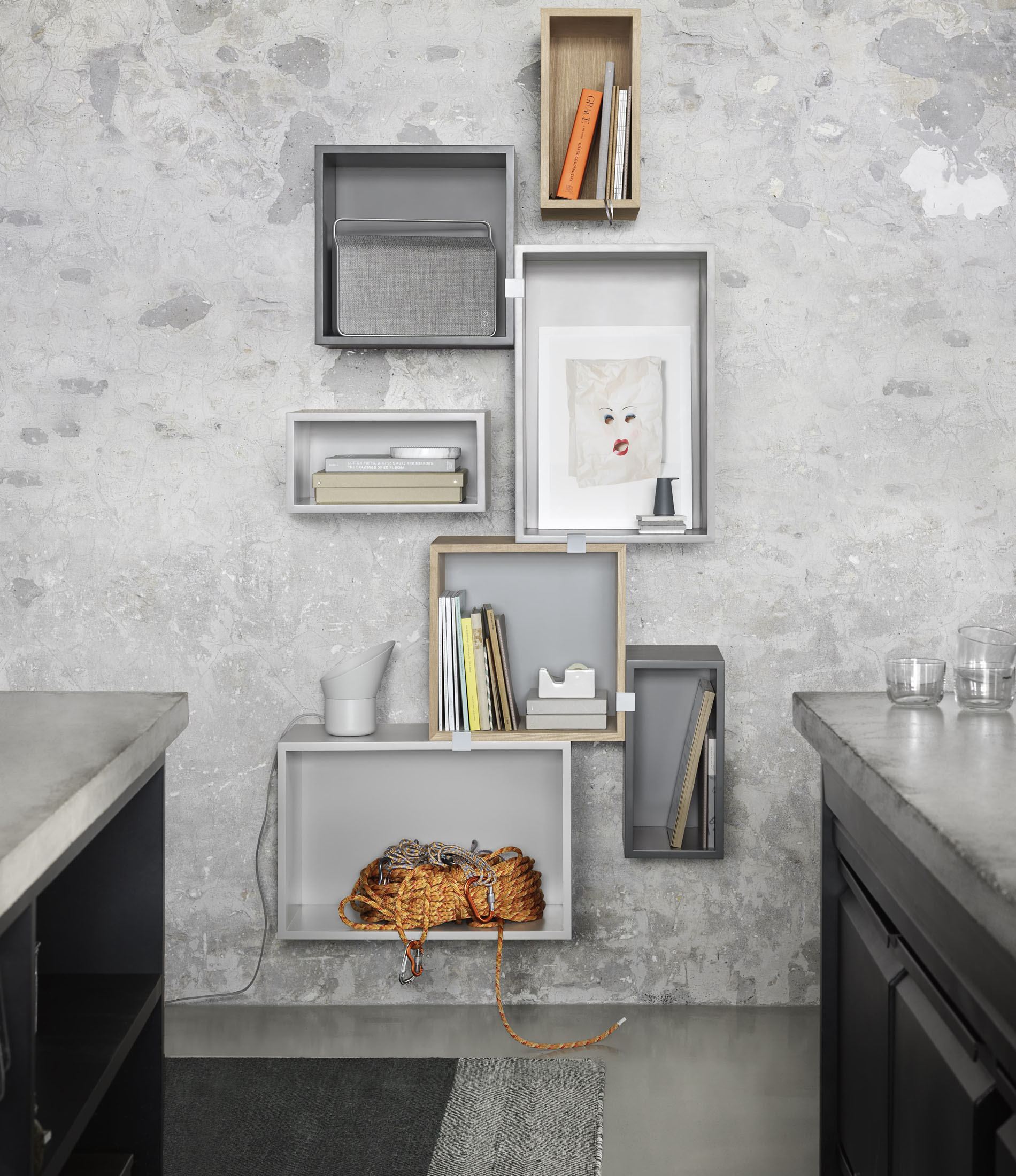 Stacked Storage System - Backboard Modules