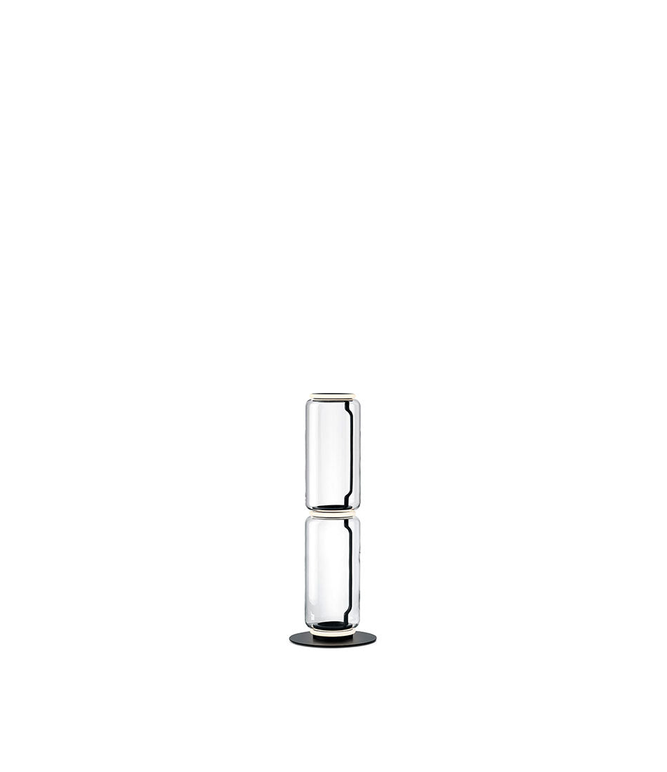 Noctambule LED Floor Lamp - Tall Cylinders with Small Base