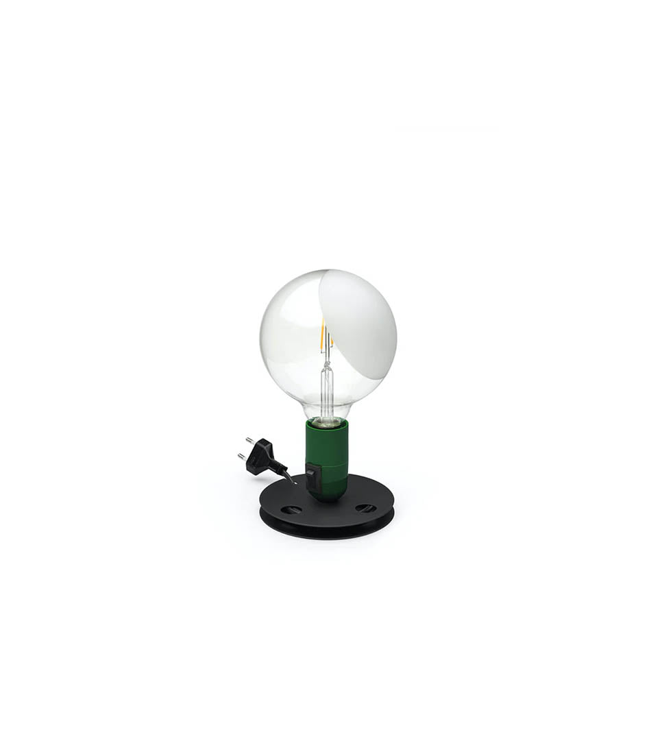 Green Flos Lampadina table lamp.