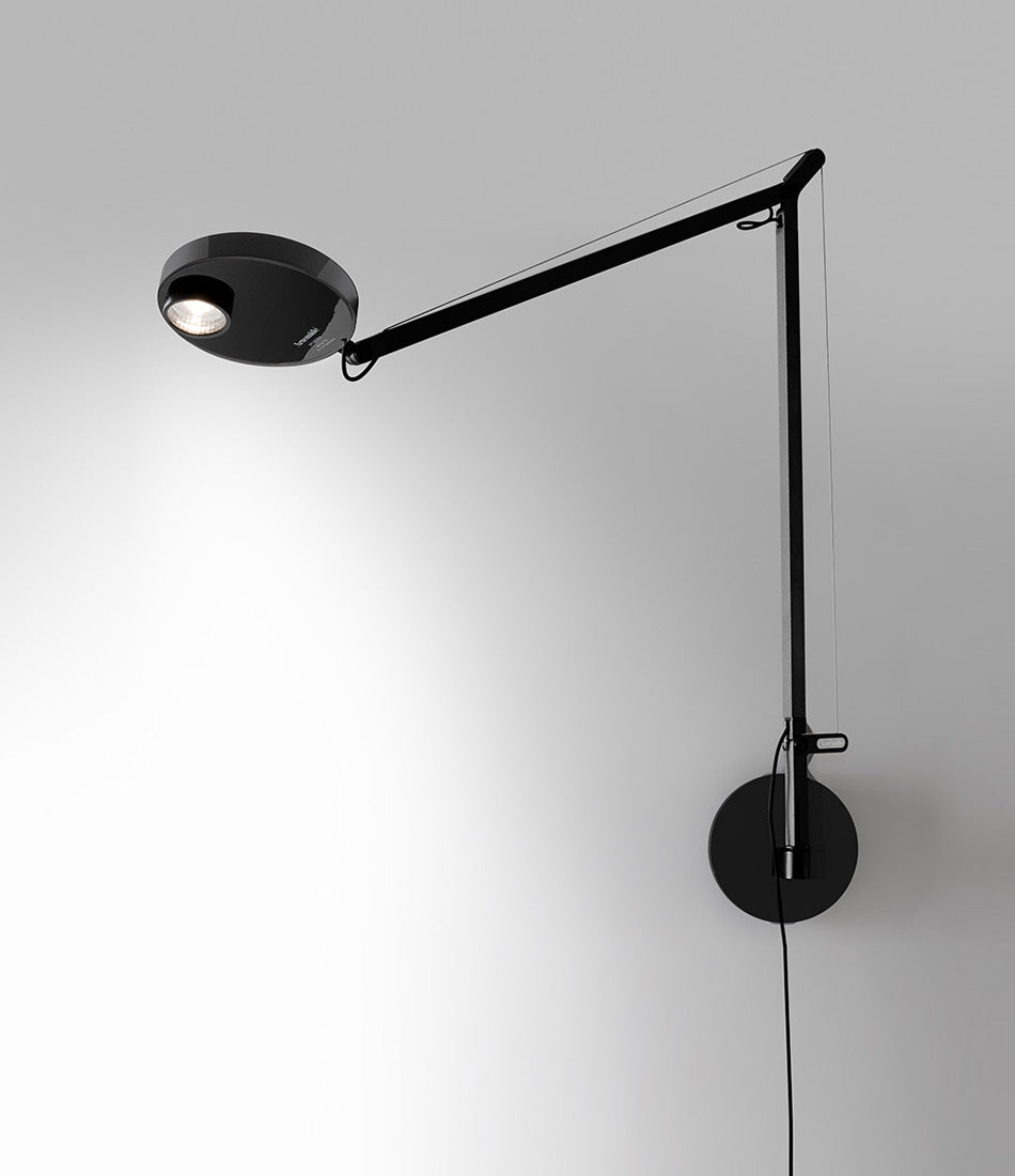 Artemide Demetra Professional wall lamp mounted to a wall.