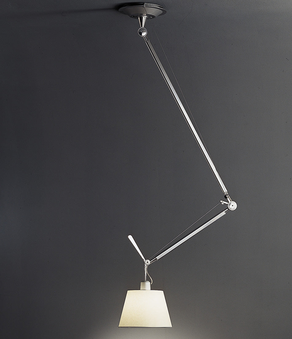 Tolomeo Off-Center with Shade Suspension Lamp