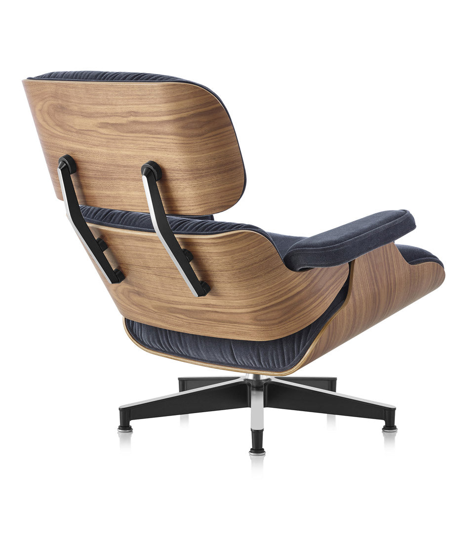 Eames® Lounge Mohair Chair and Ottoman - Classic Size