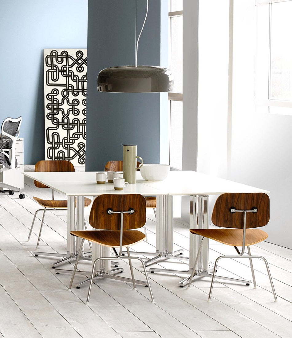 Eames® Molded Plywood Dining Chair with Metal Base