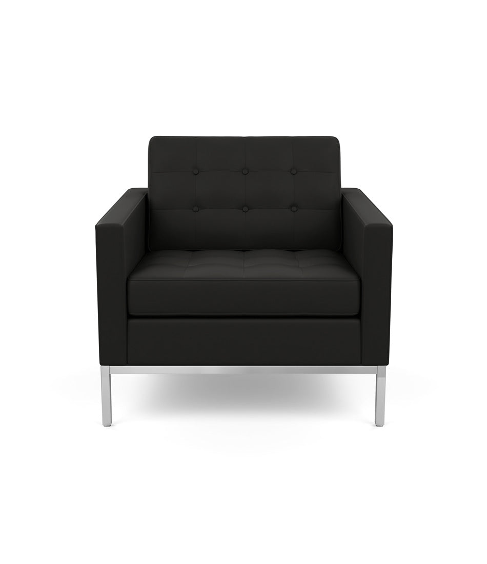 Florence Knoll 休闲椅 - 皮革