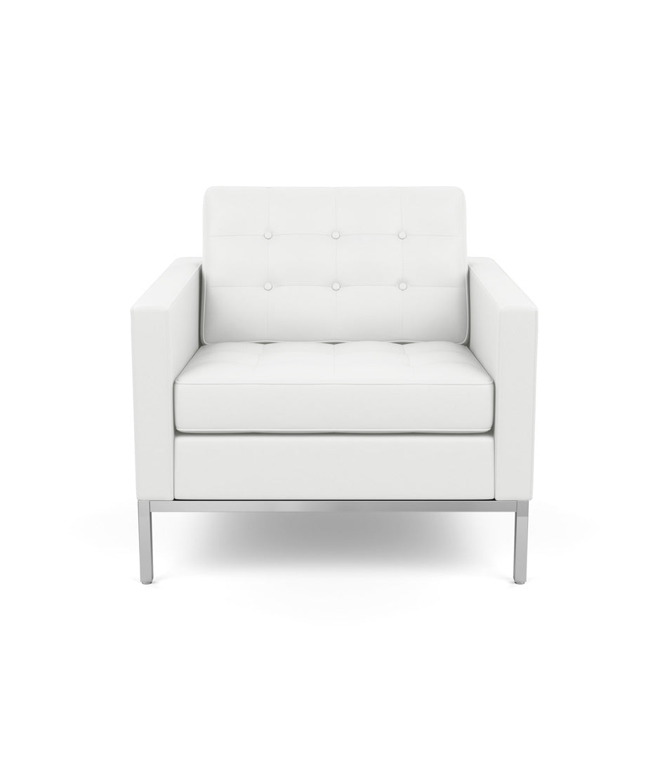 Florence Knoll 休闲椅 - 皮革