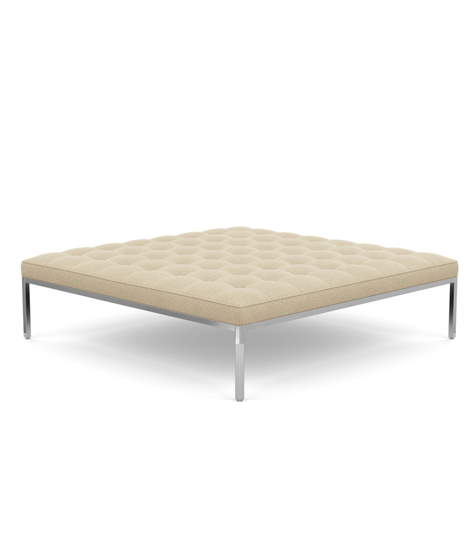 Florence Knoll 方形休闲织物长凳 37" - 56"