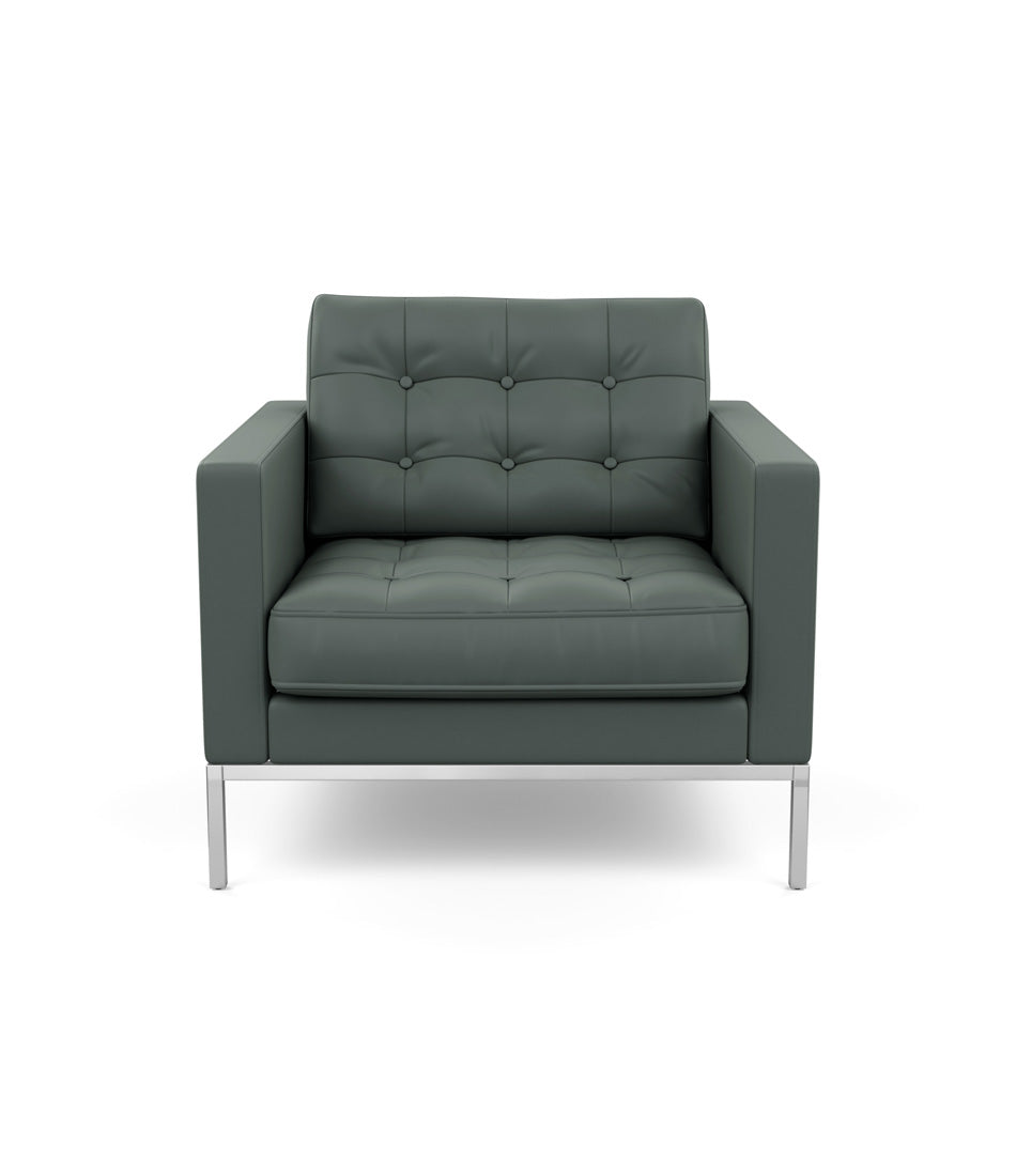 Florence Knoll 休闲椅 - 皮革