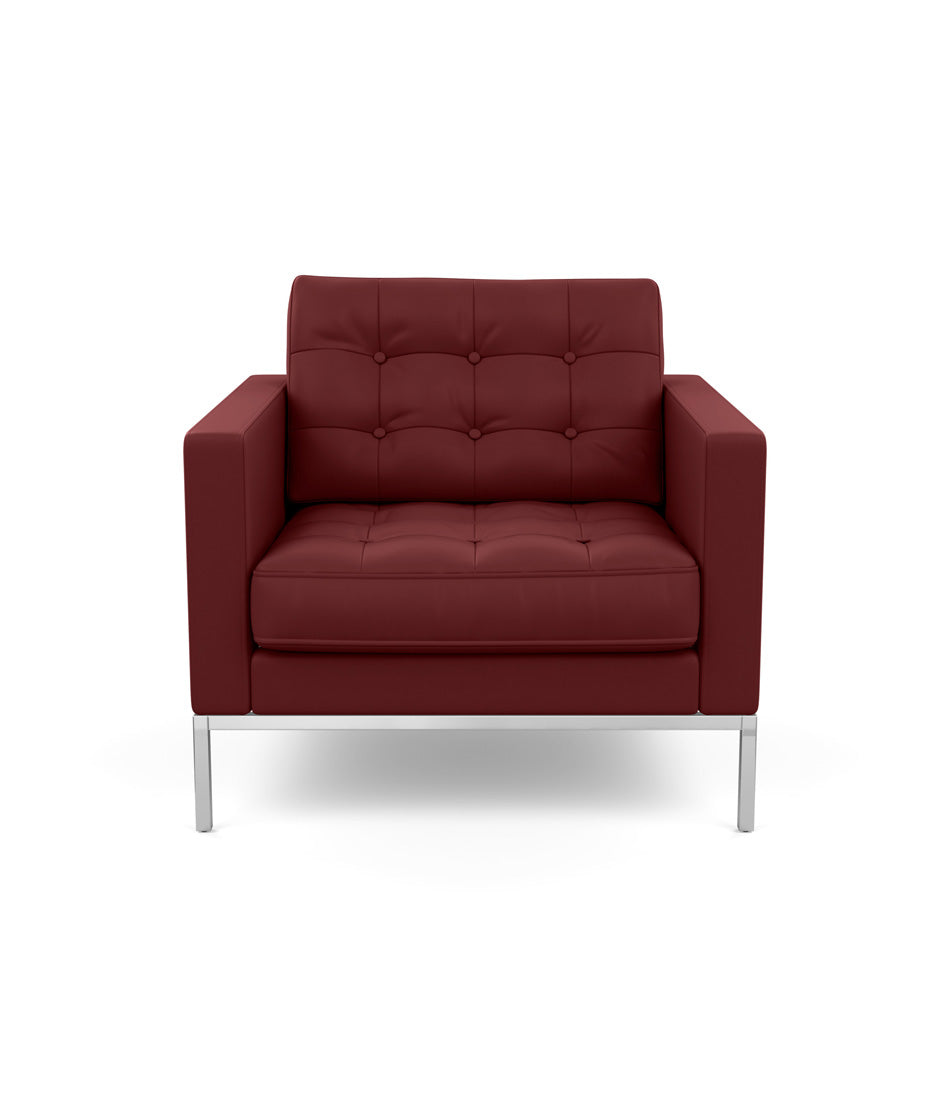 Florence Knoll 休闲椅 - 皮革