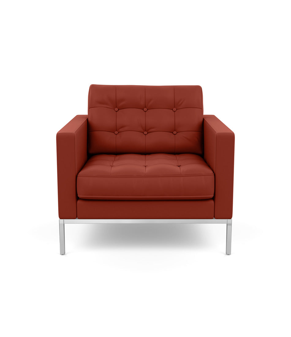 Florence Knoll 休闲椅 - 皮革