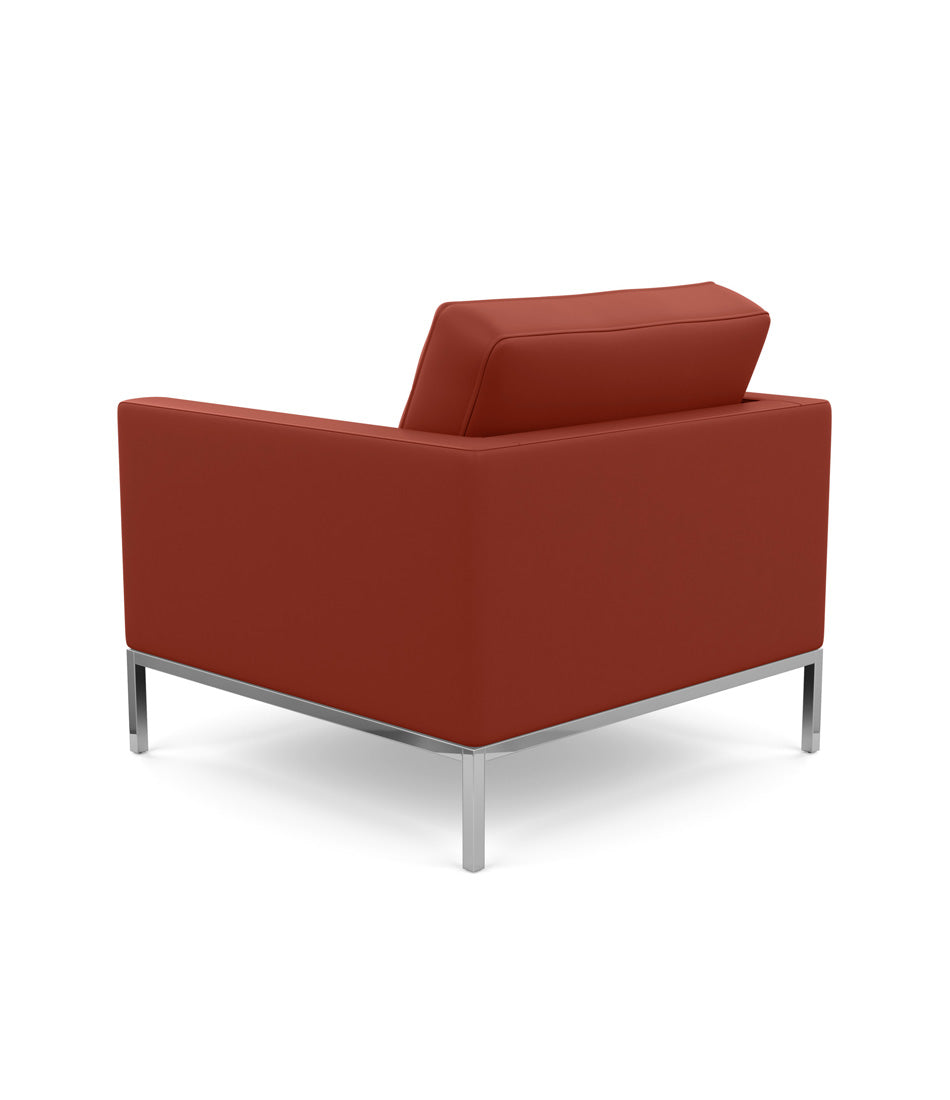 Florence Knoll 休闲椅 - 皮革