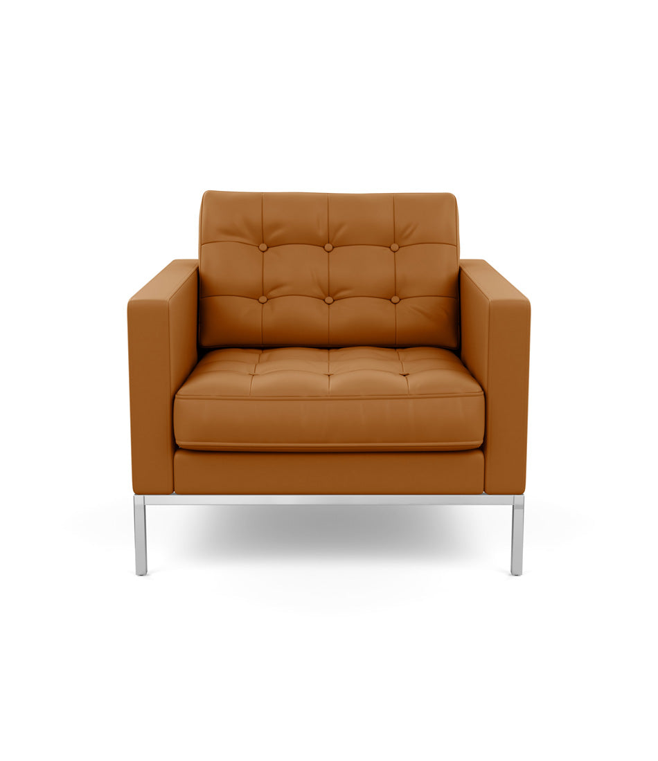 Florence Knoll 休闲椅 - 皮革