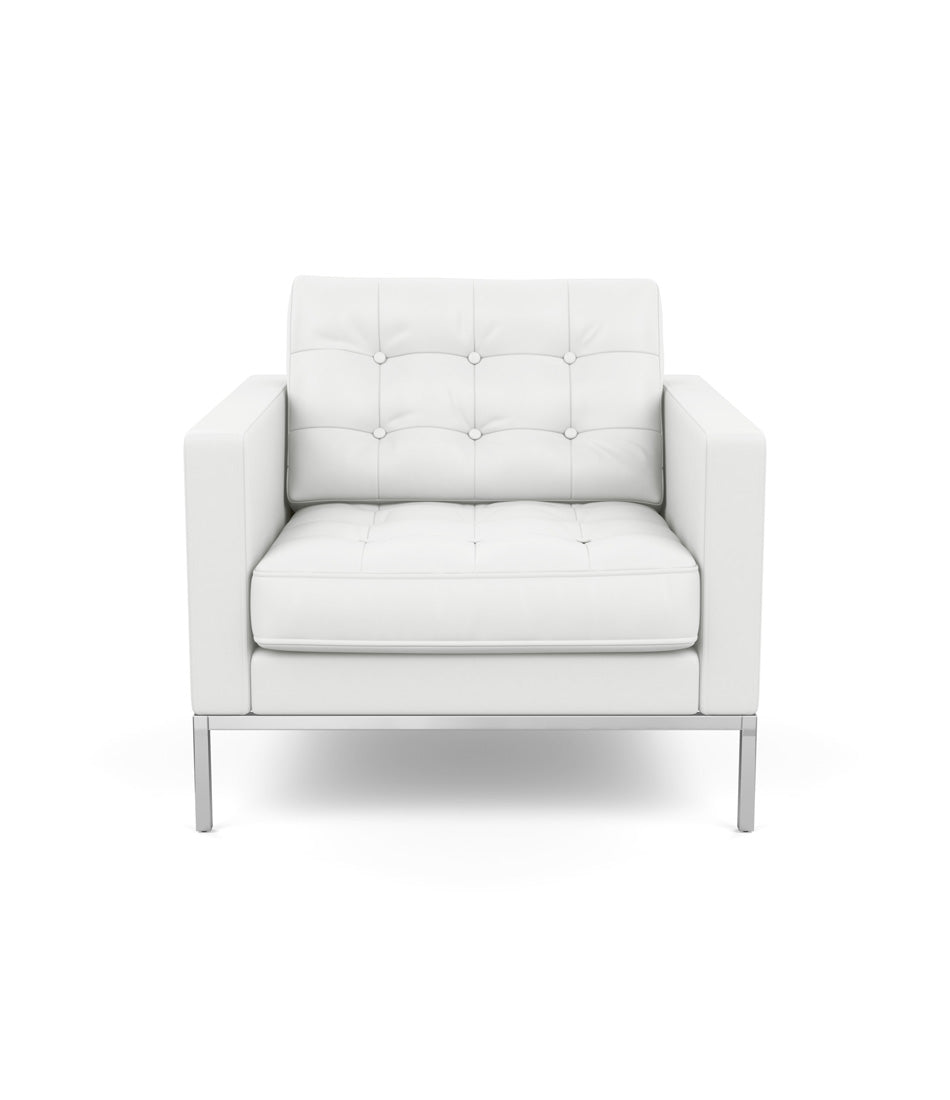 Florence Knoll 休闲椅 - 皮革