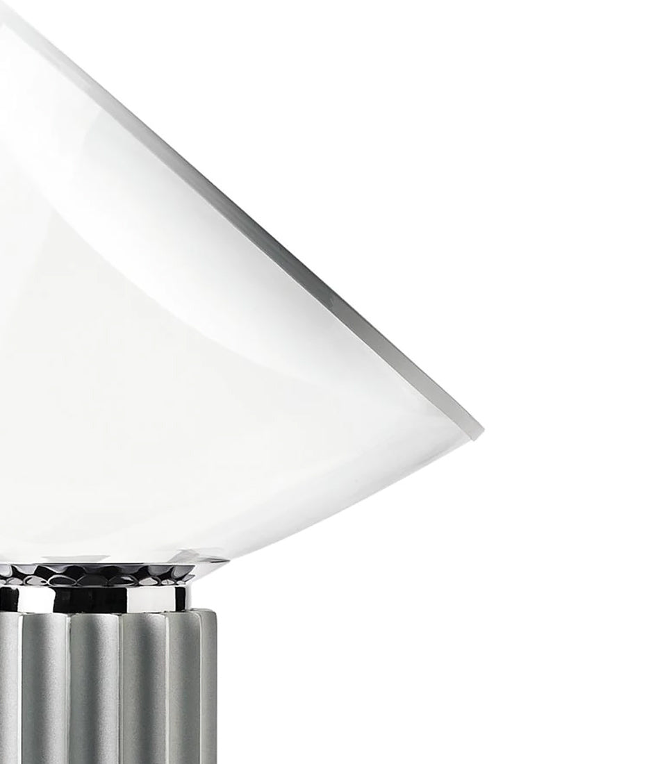 Taccia Table Lamp with Plastic Diffuser