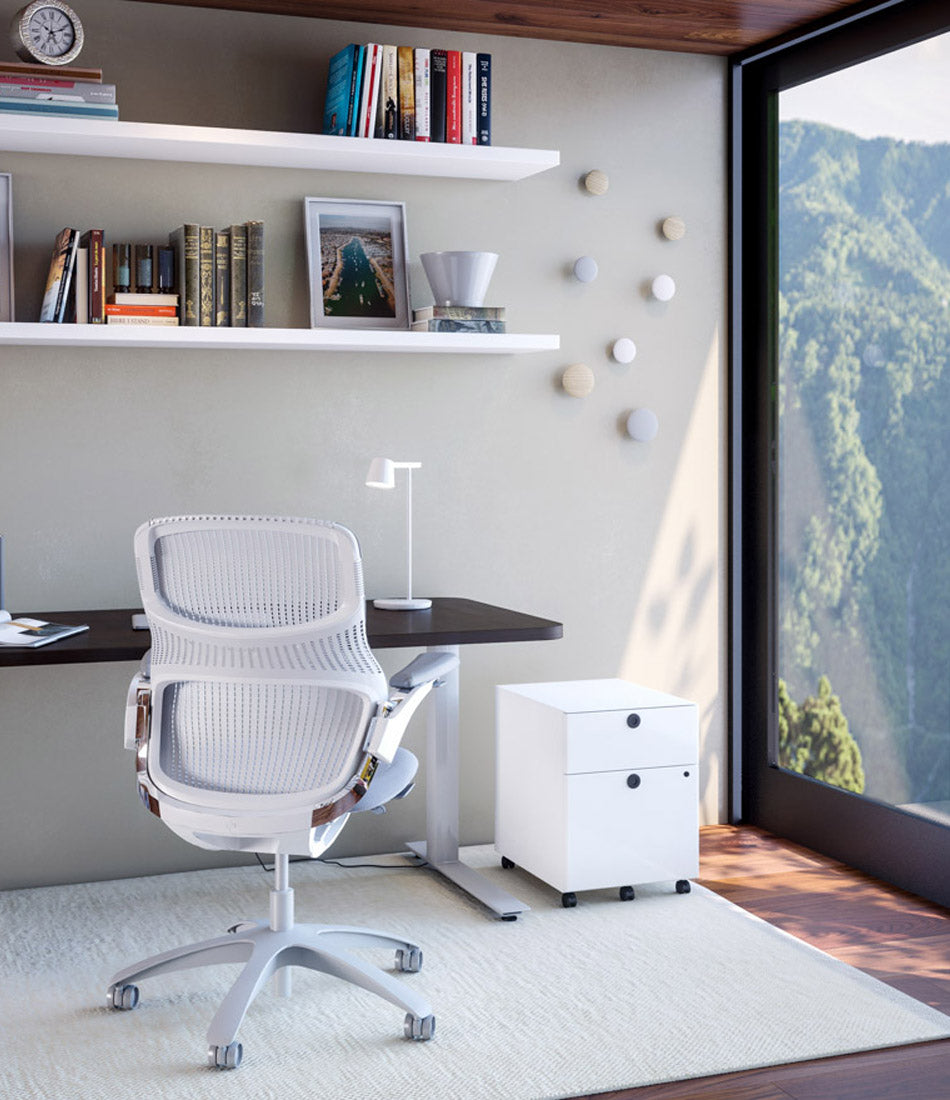 Knoll 的 Generation 工作椅 - 满载轻框架