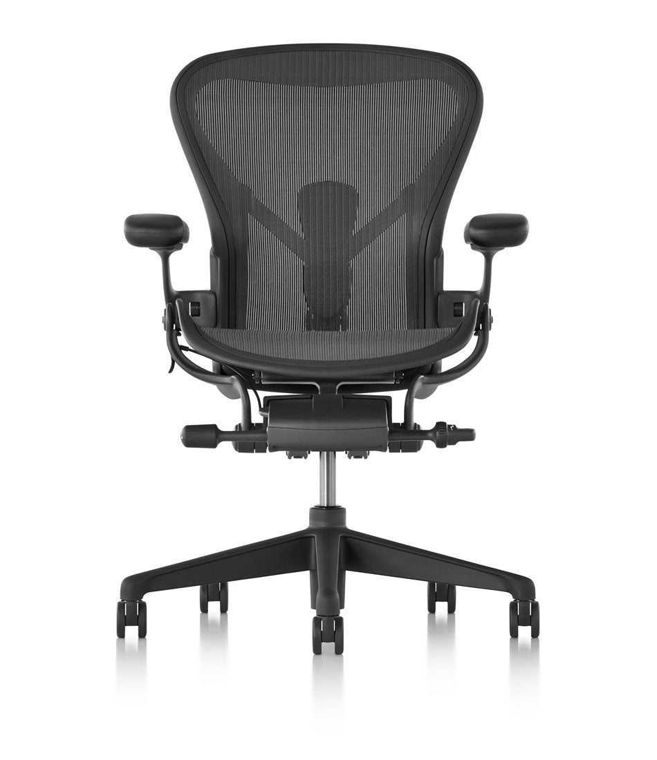 Aeron® Remastered 椅 - 石墨灰或缟玛瑙