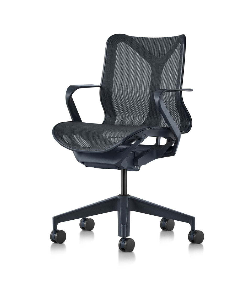 Herman Miller Cosm low back task chair in nightfall finish.