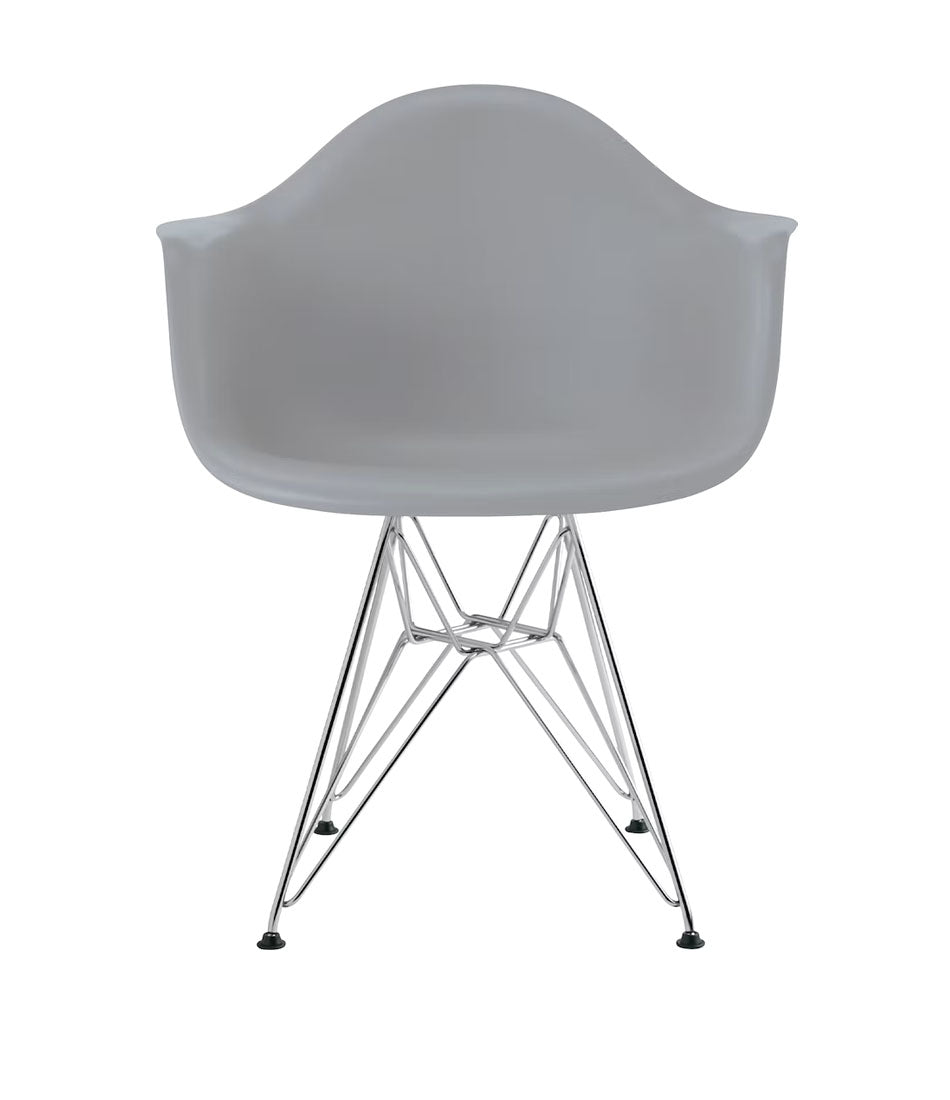 Eames® 模压塑料扶手椅,铁丝底座