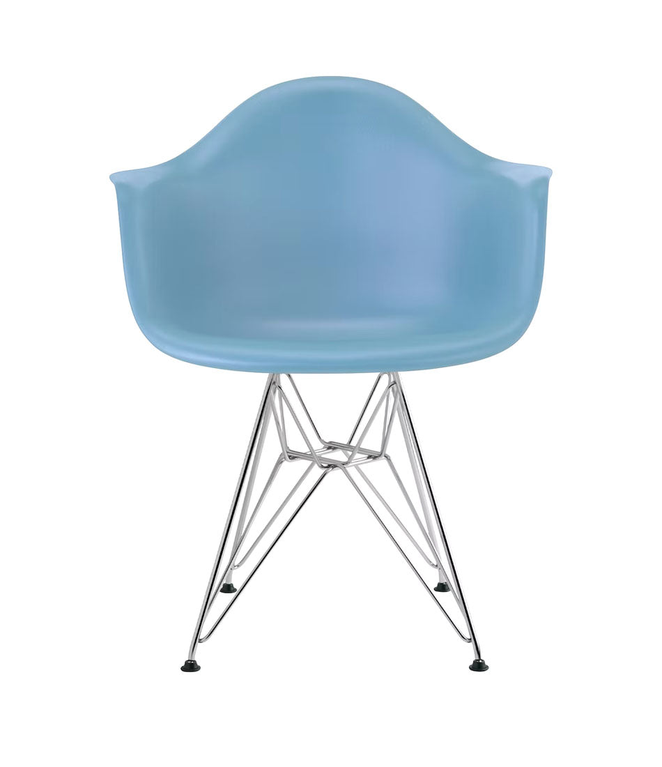 Eames® 模压塑料扶手椅,铁丝底座