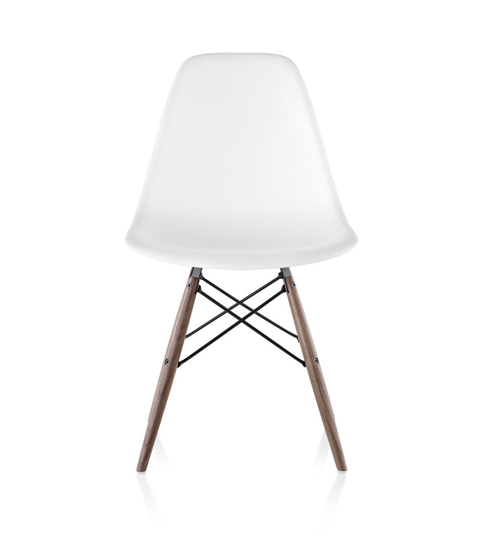 Eames® Molded Plastic Side Chair, Dowel Base