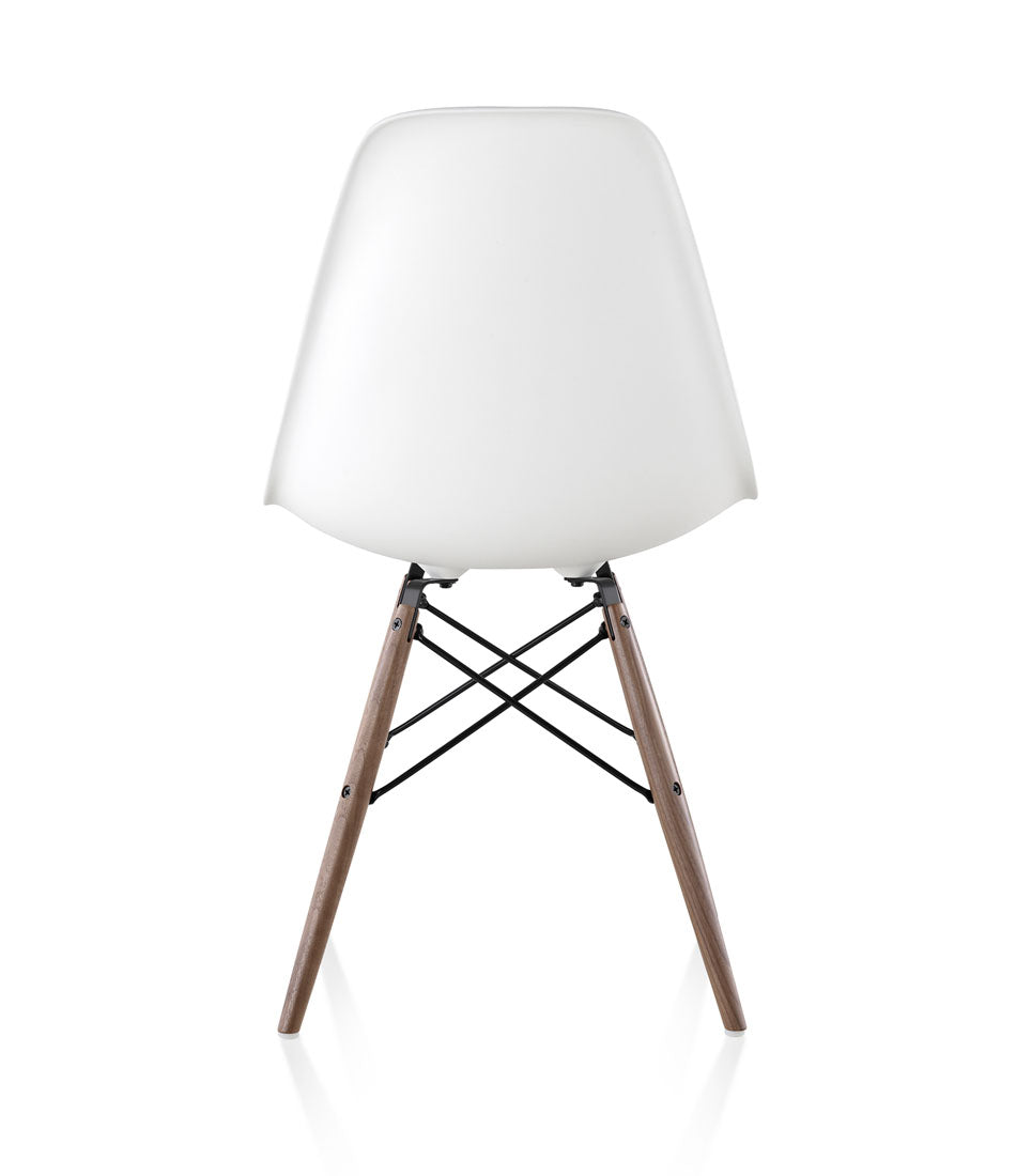 Eames® Molded Plastic Side Chair, Dowel Base