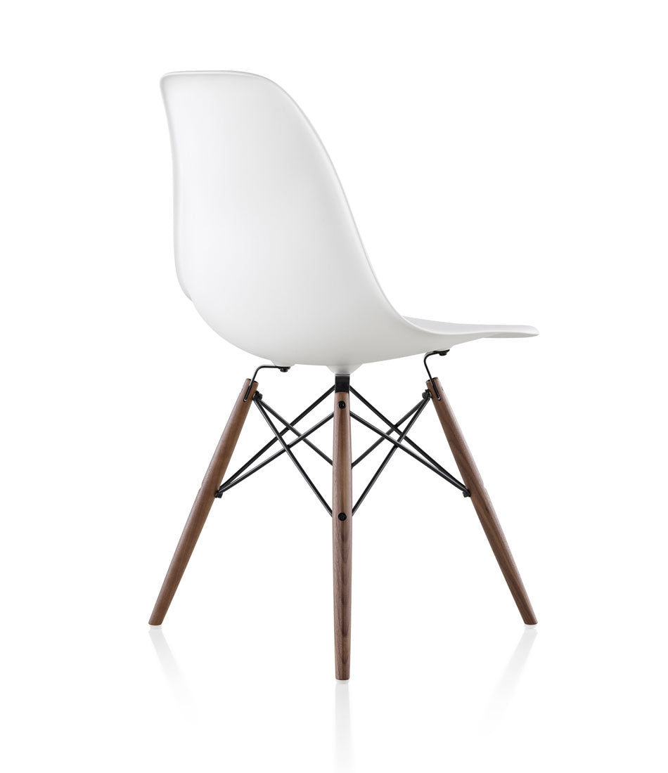 Eames® Molded Plastic Side Chair, Dowel Base