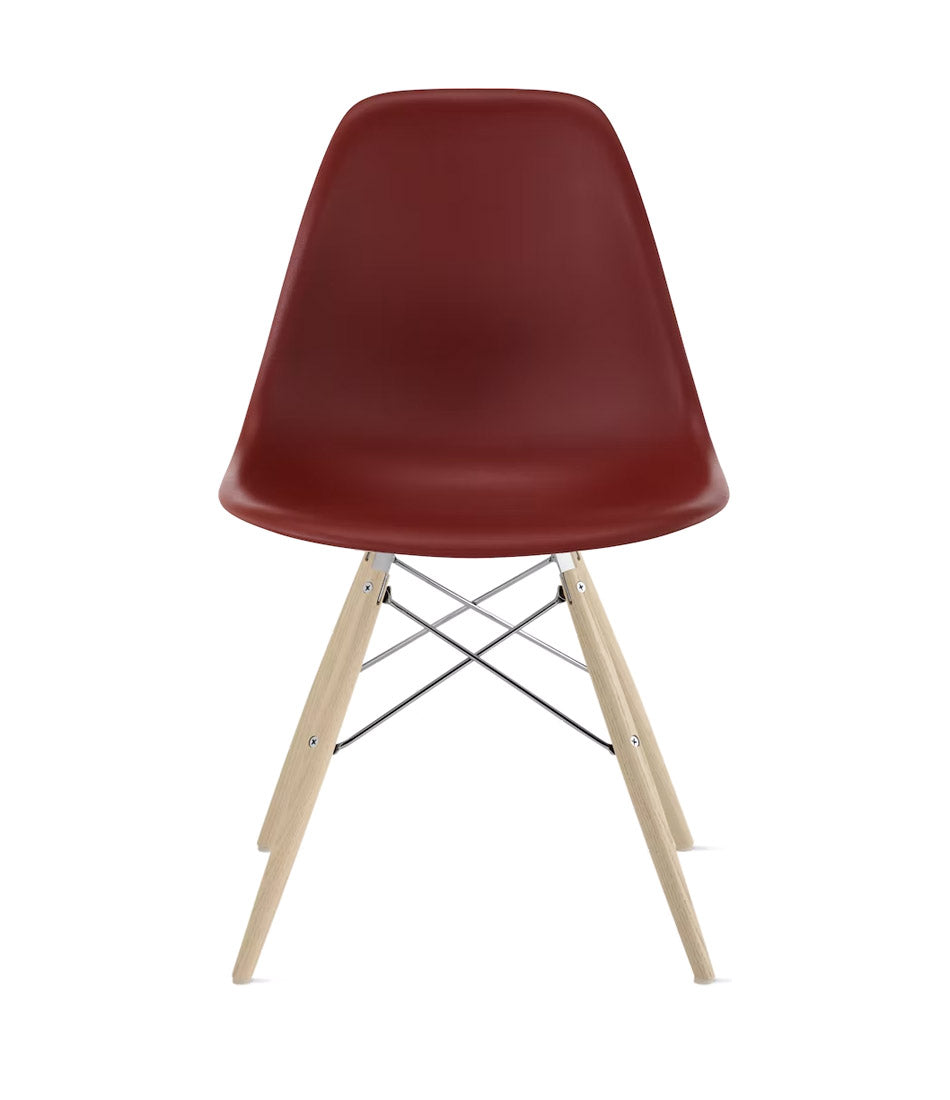 Eames® Molded Plastic Side Chair, Dowel Base