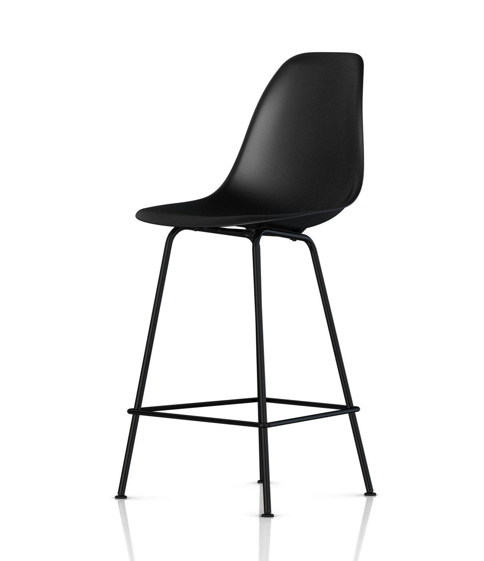 Eames® 模压塑料凳,柜台高度