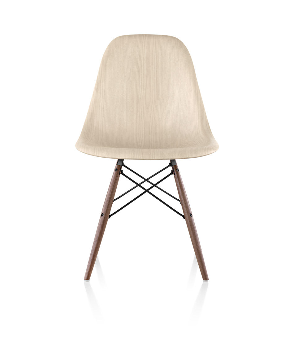 Eames® Molded Wood Side Chair, Dowel Base