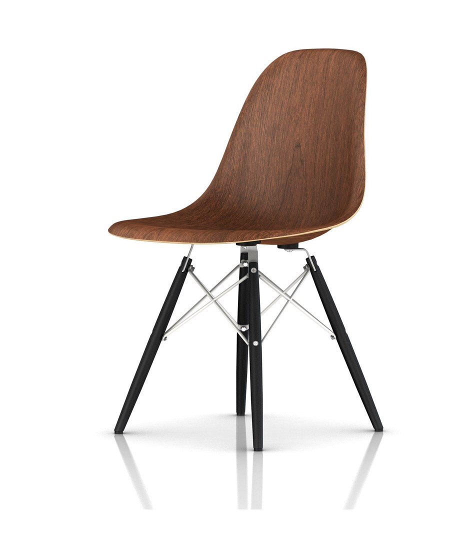Eames® Molded Wood Side Chair, Dowel Base