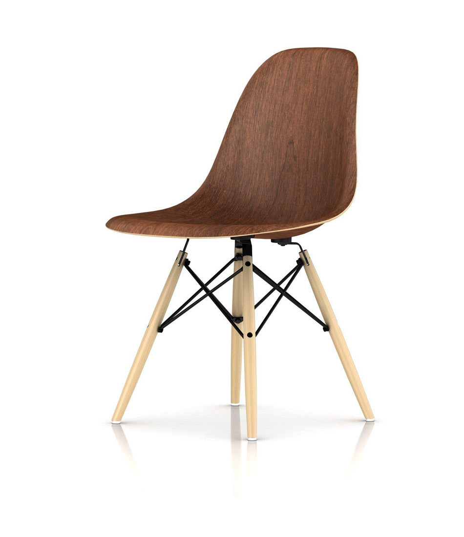 Eames® Molded Wood Side Chair, Dowel Base