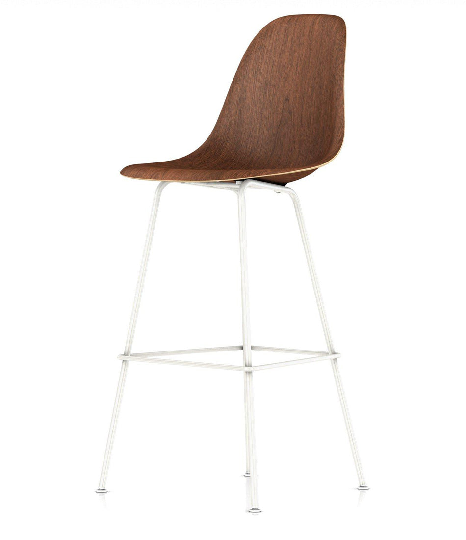 Eames® Molded Wood Stool, Bar Height
