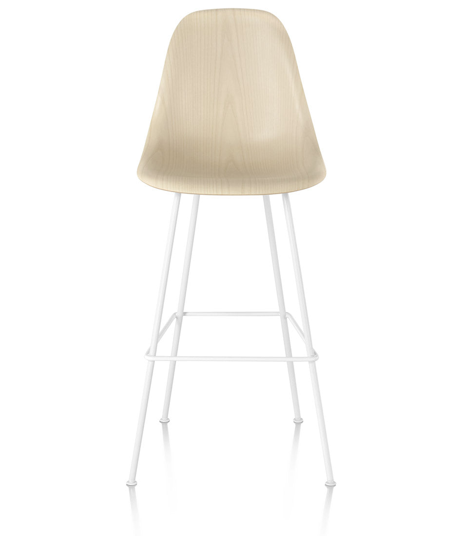 Eames® Molded Wood Stool, Bar Height
