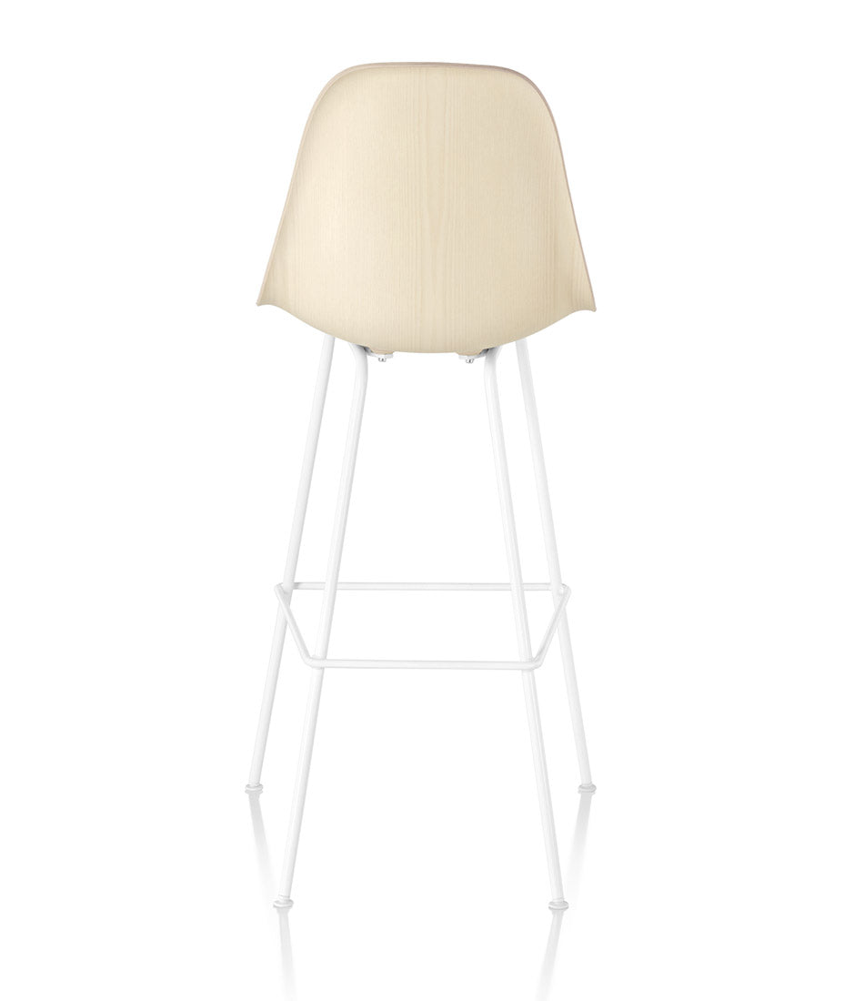 Eames® Molded Wood Stool, Bar Height