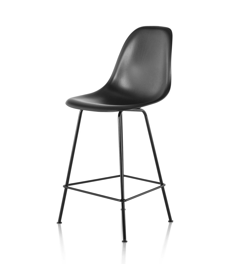 Eames® Molded Wood Stool, Counter Height