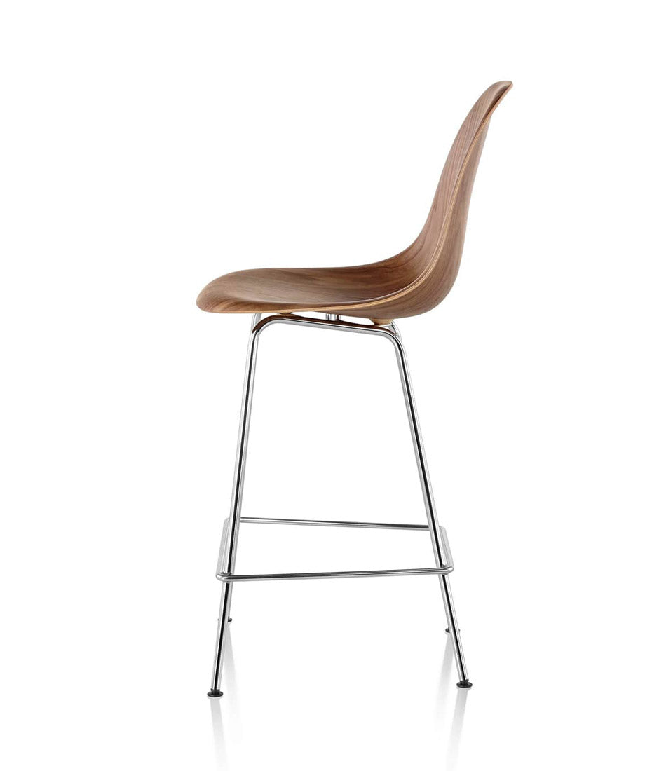 Eames® Molded Wood Stool, Counter Height