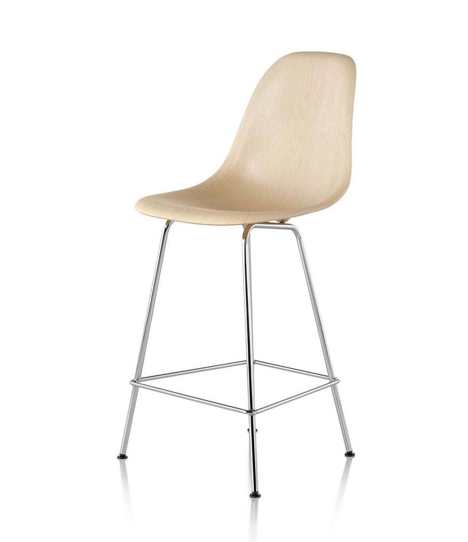 Eames® Molded Wood Stool, Counter Height