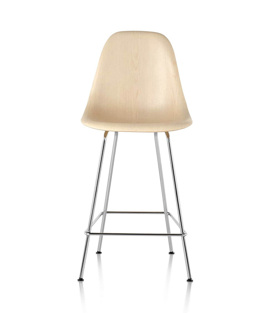 Eames® Molded Wood Stool, Counter Height
