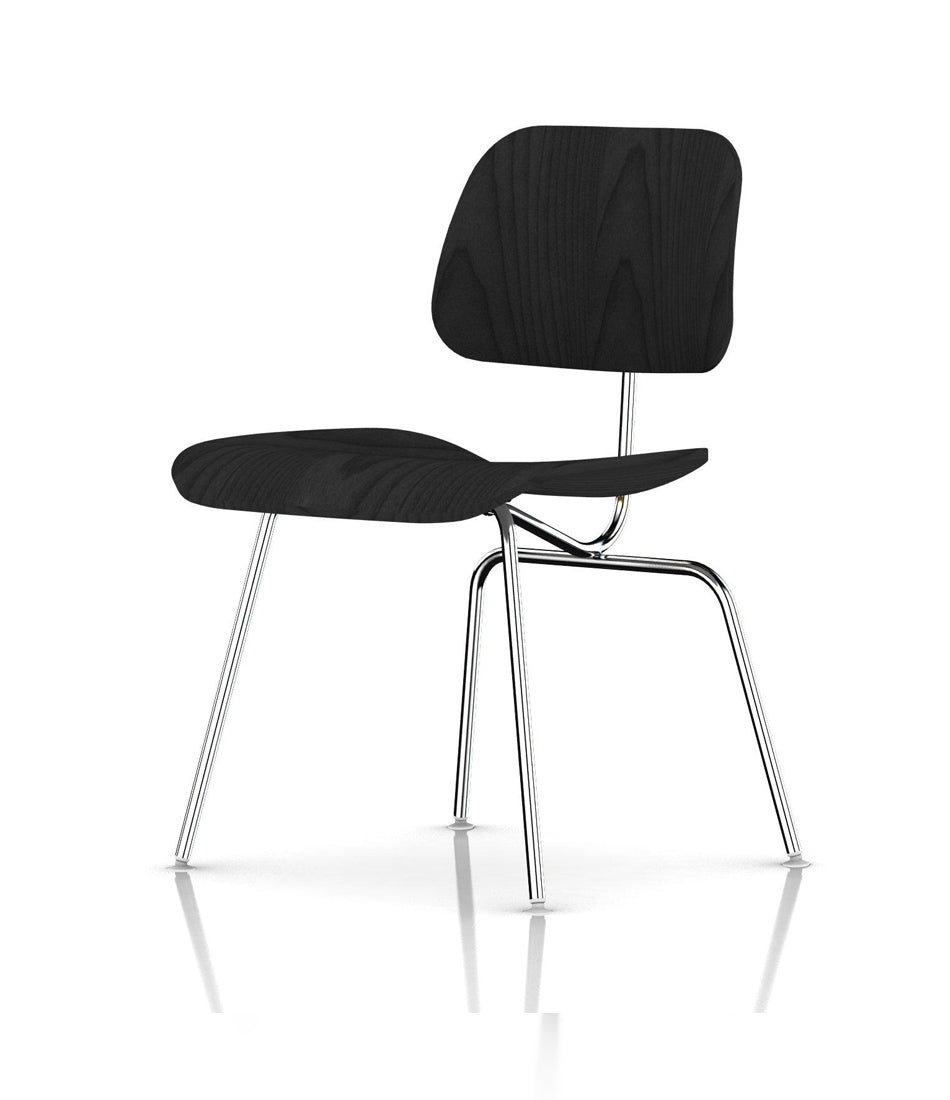 Eames® Molded Plywood Dining Chair with Metal Base